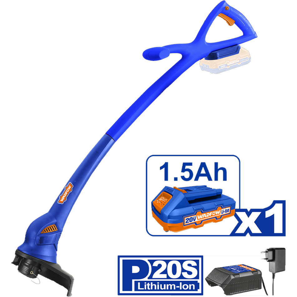 Wadfow WGTP525 Li-Ion Grass Trimmer 1.5AH 20V | Wadfow by KHM Megatools Corp. Wadfow WGTP525 Li-Ion Grass Trimmer 1.5AH 20V | Wadfow by KHM Megatools Corp.